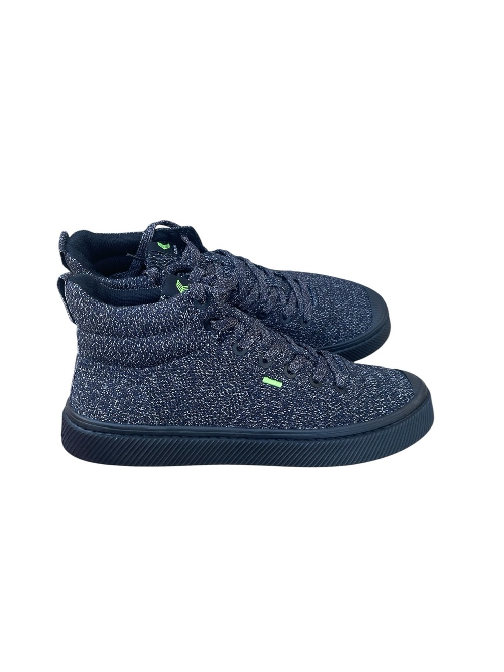 Cariuma IBI Stone Black Knit High Top Sneaker, Unisex, M9/W10.5, NIB